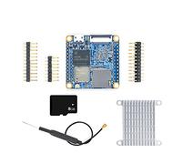 BEEOFICEPENG NanoPi NEO - Placa de desarrollo de aire + disipador de + tarjeta 8G H3 4 núcleos 512 MB + 8 GB EMMC WiFi Bluetooth Run UbuntuCore