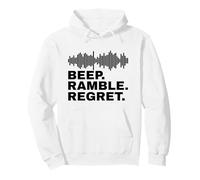 Beep Ramble Arrepentimiento Humor para el Día del Mensaje de Respuesta Inane Sudadera con Capucha