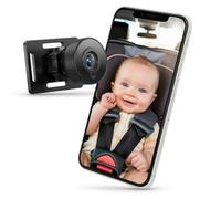 Beeper BABEECAM 1 Cámara de Coche para bebé, con o sin Pantalla de 4,3 Pulgadas, Rosa o Negra (Babeecam 0)