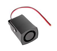 Beeper Inverso, Universal 12V 115db Alarma de Marcha Atrás para Automóvil Back Up Horn Beeper Buzzer Black