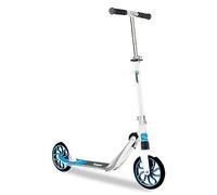 Beeper - Teen & Adult Scooter 8'' Wheels Front Suspension City Scoot with or Without Front Brake - sin Freno Delantero, Color - Blanco