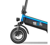 Beeper Trail - Patinete eléctrico (850 W, 48 V, 10 Ah, resistente para todoterreno, batería extraíble, larga duración, 35 km, suspensión cómoda, ideal para ocio y aventura