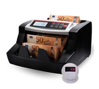 beeplo b2000 | Contador y Detector de Billetes EUR | Sólo cuenta número de billetes | Precisión Total | Pantalla LCD y Kit de Limpieza | Garantía 4 Años