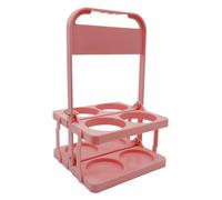 Beer Basket Wine Rack Holder - Portable plegable Beverage Carrier Rack, Non Spill Cup Holding Structure, Compact Lightweight Drink Transport Organizer | Group Event Travel Utility Solution for Sports