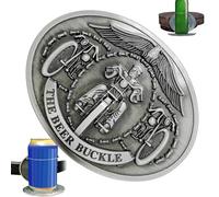 Beer Belt Buckle | Hands Free Portable Metal Clip | Soda Can Belt Buckle | Portable Beer B́elt B́uckle For Adults Themed Accessory- For Women Men Party Outdoor Camping Picnic Events Beverages