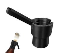 Beer Bottle Opener - Funny Caps Launcher Tool | Ergonomic Press Design Stainless Steel Automatic Cap Catcher Easy Use for Home, Kitchen, Bar Party, Barbecue or Holiday Gathering