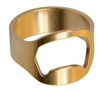 Beer Bottle Opener Ring - Jewelry Ring Bottle Opener,Convenience Fashion Jewelry Beeer Openers Rings, Fashionable Functionality Beer Bar Tool, Stainless Steel Rings Can Openers For Men Women