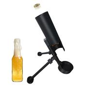 Beer Bottles Mortar Bottle Opener Novelty Cap-Launching, Funny 51mm Mortar-Design Hands-Free Push Down Beer Bottle Opener for Bar Party