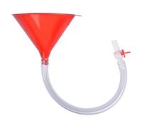 Beer Funnel, Drinking Party Funnel with Valve, Leak-Proof Beverage Dispenser Tube, Fun Group Activity Drinkware with Hose, Perfect for Men, Women, Couples, Teens, Family Gatherings