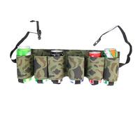 Beer Holster Belt - Portable 6-Can Waist Holder, Adjustable Beverage Pack with Sturdy Buckle, Hands-Free Drink Carrier, Ideal for Tailgating Camping Hiking