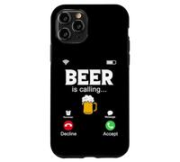 Beer Is Calling, divertida pantalla de teléfono, Call from Beer Design Carcasa para iPhone 11 Pro