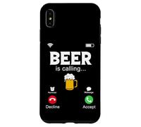 Beer Is Calling, divertida pantalla de teléfono, Call from Beer Design Carcasa para iPhone XS Max
