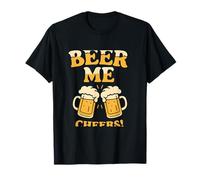 Beer Me Cheers - Tazas de Cerveza con diseño gráfico Camiseta
