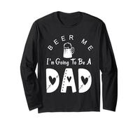 Beer Me I'm Going To Be A Dad Baby Anuncio Manga Larga