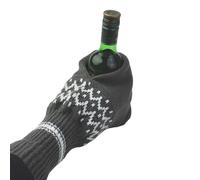Beer Mitten Holder - Warm Beverage Mitt, Insulated Drink Glove, Adults Winter Holiday Camping Bar Home Kitchen Party Accessory, Hands Free Drink, Cold Weather Drinkware Essential