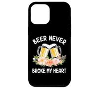Beer Never Broke My Heart Flower Brew Craft Carcasa para iPhone 12 Pro MAX