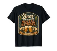 Beer The Original Social Network International Beer Day Camiseta