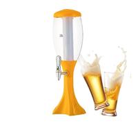 Beer Tower - Dispensador de cerveza de mesa, dispensador de licor de whisky con tubo de hielo y grifo | Dispensador de cerveza y whisky iluminado, para el hogar