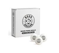 BEERBALLER® Bolas de Beer Pong - 50 Bolas de Beer Pong Bolas Oficiales de Competición de la Bundesliga de Beerpong Juego de Fiesta Beer Pong