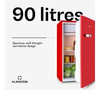 Beercracker 91L Nevera 7 litros congelador con abrebotellas Klarstein