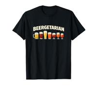 Beertagarian Funny Beer Word Play Beber Meme Stout Humor Camiseta