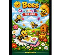 Bees Colouring Book for Kids: Fun Learning with Cute Bees! This combination keeps the playful tone and makes it clear that the book is both educational and entertaining for children.