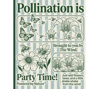 Bees Flowers Composition Notebook Wide Ruled: Vintage Pollination Biology Graphic Design, Part of the 90s Nature Science Series, Journal For School, College, Office