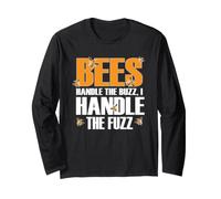 Bees Handle The Buzz I Handle The Fuzz Manga Larga