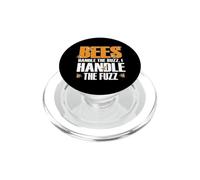 Bees Handle The Buzz I Handle The Fuzz PopSockets PopGrip para MagSafe