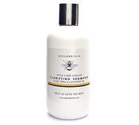 Bees of Britain Champú Clarificante 99% Natural - Vinagre de Sidra de Manzana, Aloe y Lavanda - Calidad Cosmética - Sin Sulfatos, Siliconas ni Parabenos - Brillo y Equilibrio del pH - 250ml