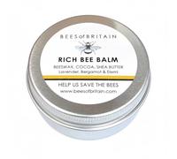 Bees of Britain Rich Bee Balm - Bálsamo Reparador 100% Natural Sin Agua - Ungüento Multiusos con Caléndula y Cera de Abejas - Protector Concentrado para Piel Muy Seca y Atópica - 50ml