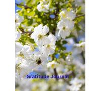 Bees on an Apple Tree Gratitude Journal: 8.5 x 11 100 lined pages softcover notebook