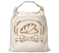 Bees Wax Bread Bag, Food Pouch, 16,93 x 12,99 pulgadas Natural Seal Storage with Dustproof Design, Freezer Proofing Style, Pantry Preservation Compact, Home Accessories for Kitchen Farm Store Outdoor