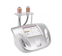 BEESOM Dispositivo Hifu Facial,Aparato Radiofrecuencia Profesional 7d,con Dos Mangos 3.0mm/4.5mm,Pantalla Táctil Regulable,Lifting Cutáneo Y Antiarrugas para Salones Estéticos Y Esteticistas