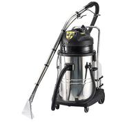 BEESOM Máquina Limpieza Alfombras Comercial,Extractor Limpieza Alfombras Pisos,40L Cable Redondo Cabezal Agua,Acero Inoxidable,para Alfombras Sofás Pisos Hoteles 40L