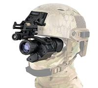 BEESOM PVS-14 Telescopio de Visión Nocturna, Gafas de Visión Nocturna Digital Monocular de Visión Nocturna por Infrarrojos para Caza Al Aire Libre, Patrulla