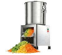 BEESOM Trituradora Alimentos Comercial 1800 W 3500 RPM,Picadora Verduras Eléctrica Acero Inoxidable con 4 Cuchillas,Puerto Alimentación Grande para Alimentación Animal,Granjas Y Cría Ganado