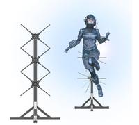 BEESOM Ventilador Holográfico Proyección,Led Fan with WiFi and Bluetooth con Imagen,50CM Pared de Video 1X3 & Tarjeta 8G,Experiencia Inmersiva,para Tiendas y Bares,Publicidad Animada