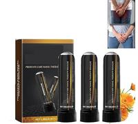 Beestrong Nasal Inhaler,Beemax Nasal Inhaler Stick,Beeboom Nasal Inhaler for Prostate Wellness, Biancat Beebreathe Bee Wellness Inhaler, Prostate Care Nasal Therapy Inhaler (3 pcs)