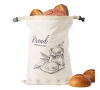 Beeswax Bread Bag - Large Homemade Storage, Sustainable Beeswax Food Wrap Bag for Fresh Sourdough, Natural Bakery Keeper for Cheese and Sandwiches, Eco-Friendly Kitchen