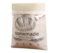 Beeswax Bread Bag - Sourdough Protection Holder, Multipurpose Bakery Preservation Carrier, Wax Coated Food Safekeeping Maintaining Homemade Baked Goods Texture During Extended Storage Periods