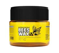 Beeswax Furniture Polish, Multipurpose Wood Cleaner, Wood Finish Polish, Wear Resistance Brighten Wax, Natural Beeswax Traditional Wood Wax, Easy To Use, Portable for Home Wooden Furniture Floor