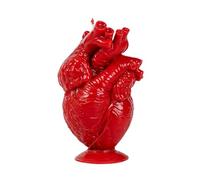 BeesWax World - Velas «Love» de cera de abeja hechas a mano en forma de corazón, oso y cilindro, para decoración y regalo