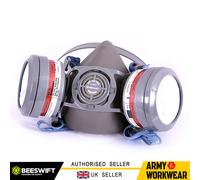 Beeswif A1P2 Listo Máscara C/ Con Filtros Respiratorio Protección Polvo Medio