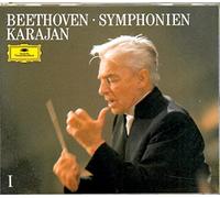 Beethove Karajan Symphonies 1/2/3/4/7 coffret 3 cd
