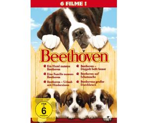 Beethoven - 6 Movie-Set/Teil 1-6 [Alemania] [DVD]