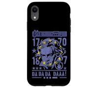 Beethoven - Bandera de Europa con retrato de Ludwig van Beethoven Carcasa para iPhone XR