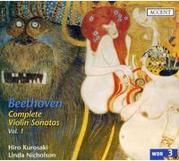 Kurosaki, Hiro Nicholson, Linda - Beethoven: Integral De Las Sonatas Para Violin, Vol. 1 / Kurosaki, Nicholson