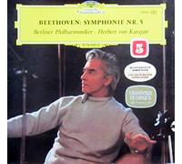 BEETHOVEN, BERLINER PHILHARMONIKER, HERBERT VON KARAJAN - BEETHOVEN, BERLINER PHILHARMONIKER, HERBERT VON KARAJAN symphonie nr 5, 138 804, gatefold, centre attached booklet