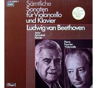 Beethoven: Complete Cello sonatas - Schnabel, Fournier - 2 VINYLS NEW EMI C 147-01-382/83